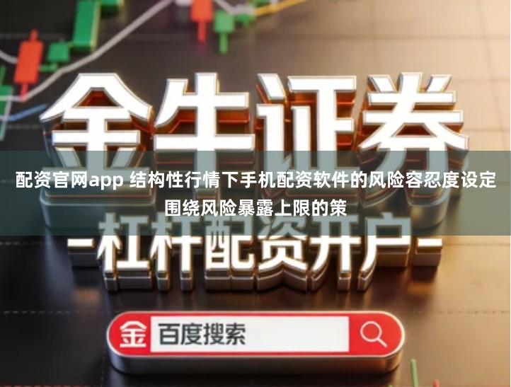 配资官网app 结构性行情下手机配资软件的风险容忍度设定围绕风险暴露上限的策