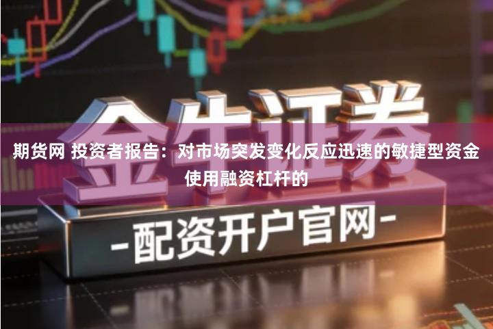 期货网 投资者报告:对市场突发变化反应迅速的敏捷型资金使用融资杠杆的